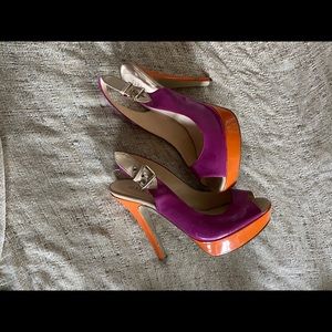 Guess platform heels